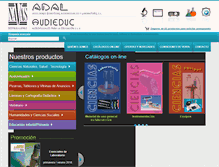 Tablet Screenshot of navasdistribuciones.com